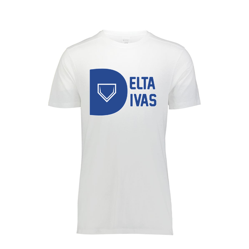 [FTSCUBWH-AS-LOGO2] Decker Men's Tri-Blend T-Shirt - Short Sleeve (Adult S, White, Logo 2)