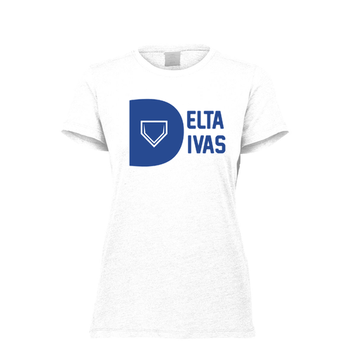 [FTSCUBWH-FAXS-LOGO2] Decker Women's Tri-Blend T-Shirt - Short Sleeve (Female Adult XS, White, Logo 2)