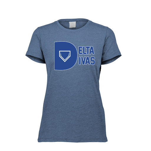 [3067.U22.XS-LOGO2] Ladies Ultra-blend T-Shirt (Female Adult XS, Navy, Logo 2)