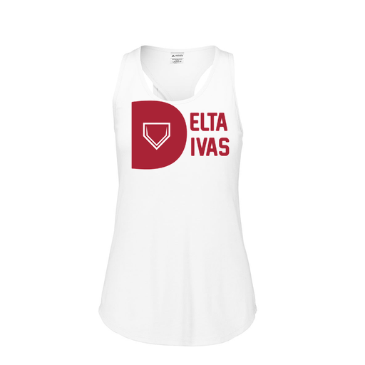 [3078.005.S-LOGO3] Ladies Tri Blend Tank Top (Female Adult S, White, Logo 3)