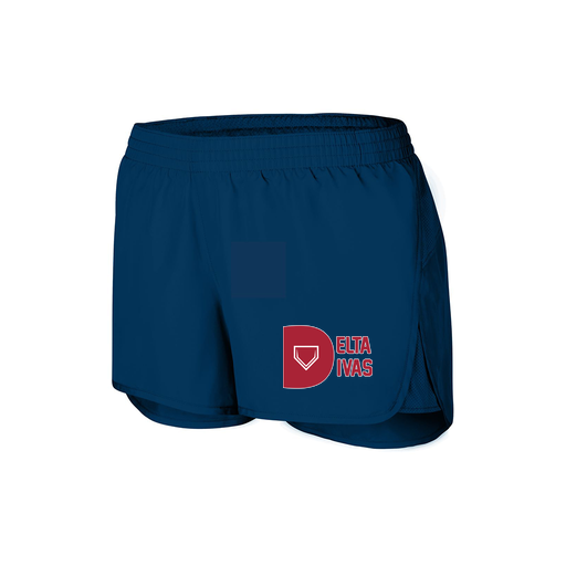 [2430.065.XS-LOGO3] Women's Performance Shorts (Female Adult XS, Navy, Logo 3)