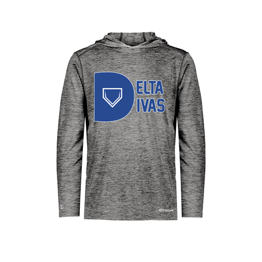 [FOLHCGBK-AS-LOGO2] Decker Men's Charge Hoodie (Adult S, Black, Logo 2)