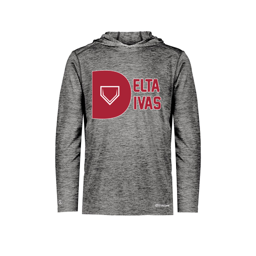 [FOLHCGBK-AS-LOGO3] Decker Men's Charge Hoodie (Adult S, Black, Logo 3)