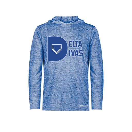 [FOLHCGRY-AS-LOGO2] Decker Men's Charge Hoodie (Adult S, Royal, Logo 2)