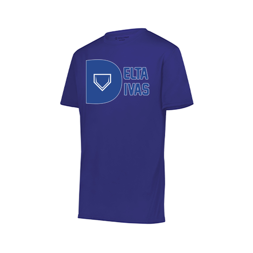 [222818.747.S-LOGO2] Men's Movement Dri Fit Shirt (Adult S, Purple, Logo 2)