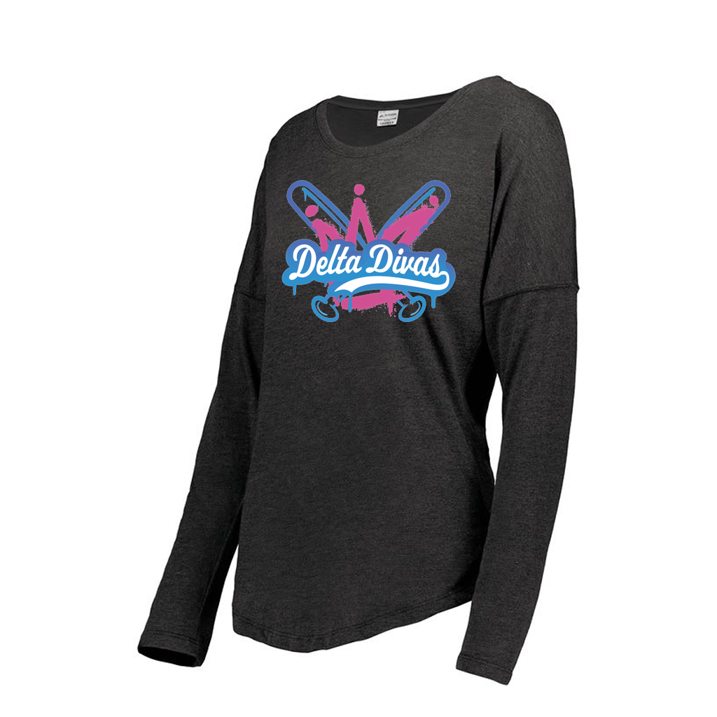 Decker Women's Tri-Blend T-Shirt - Long Sleeve